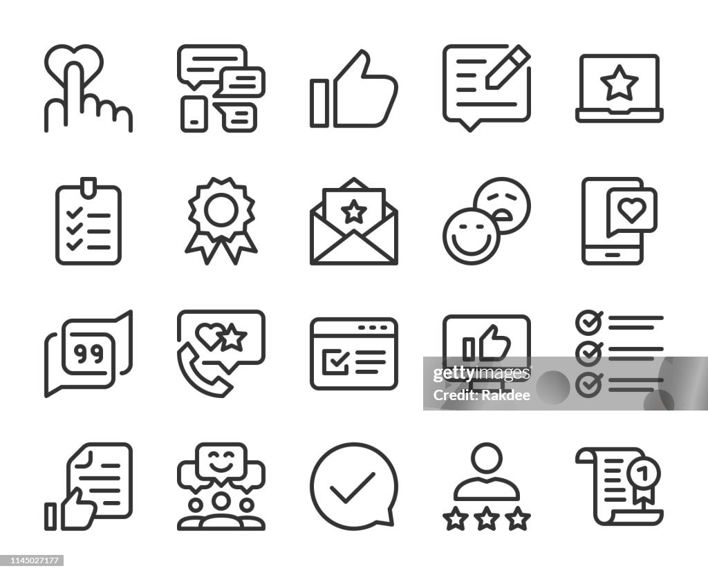 Testimonial-Line Icons