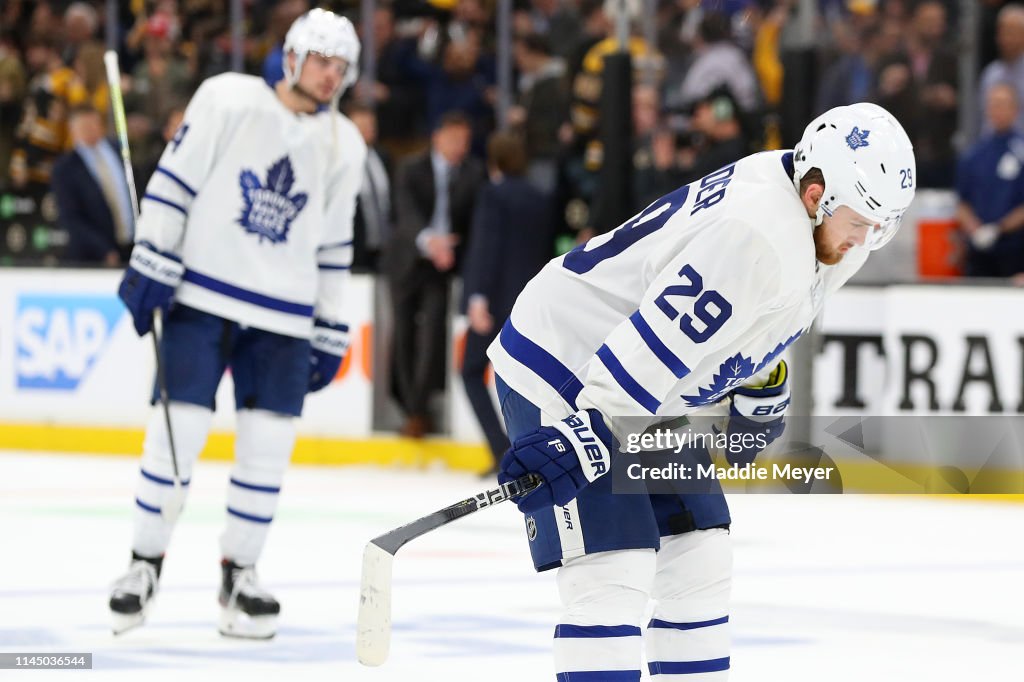 Toronto Maple Leafs v Boston Bruins - Game Seven