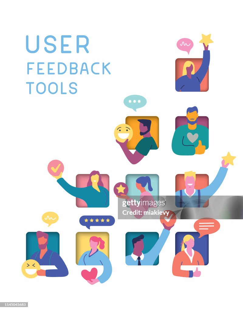 User feedback tools concept