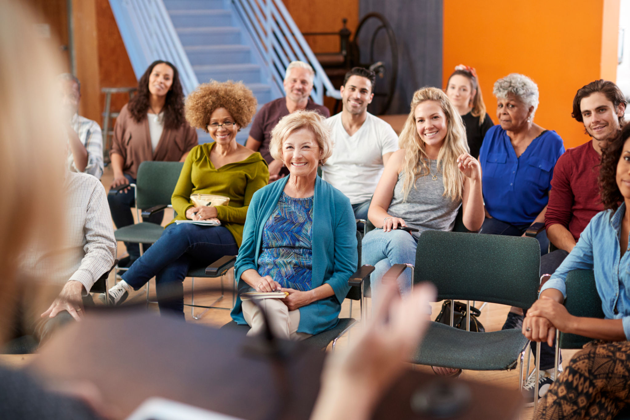 community center meeting