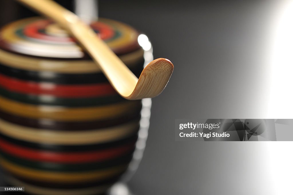 Ladle and Jujube (a Japanese tea set)