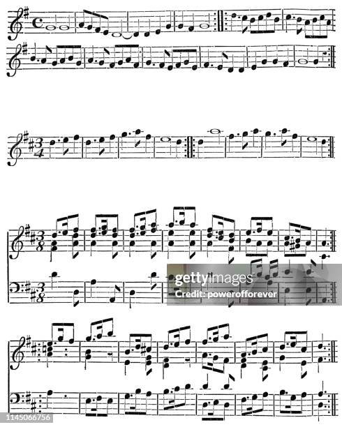 Sheet Music High-Res Vector Graphic
