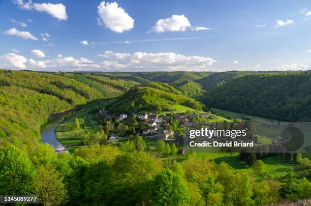 frahan hamlet - luxembourg stockfoto's en -beelden