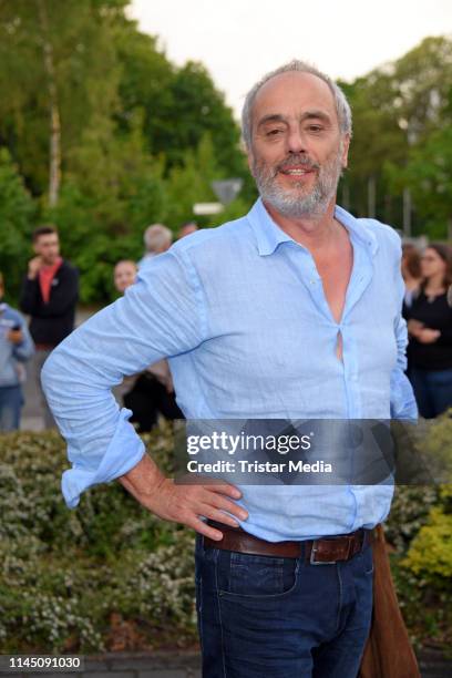 Christian Rach attends the recording of german ARD TV Show 'Klein gegen Gross' on May 19, 2019 in Berlin, Germany.