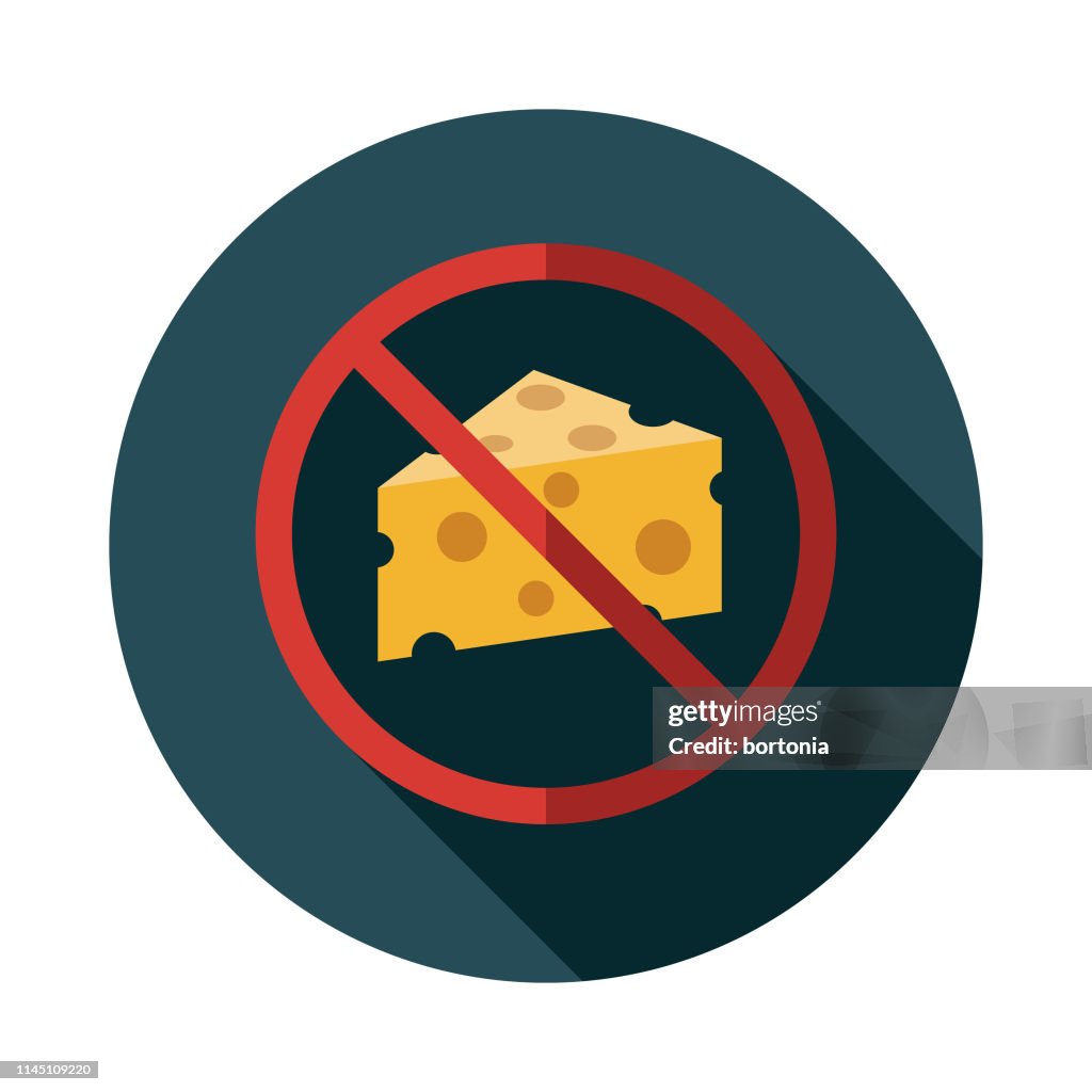 Dairy Food Allergy Icon