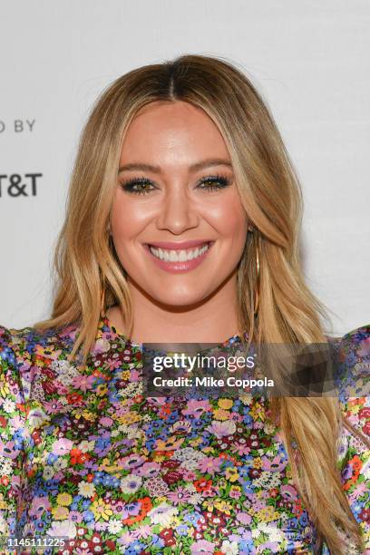 Actress Hilary Duff attends Tribeca TV: Younger at Spring Studio on April 25, 2019 in New York City.