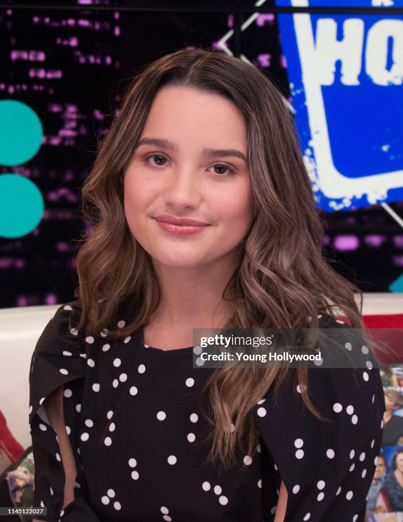 Annie LeBlanc visits the Young Hollywood Studio on April 25, 2019 in ...