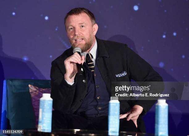 Director Guy Ritchie participates in the U.S. Press conference for "Aladdin", in Los Angeles, CA on May 19, 2019.