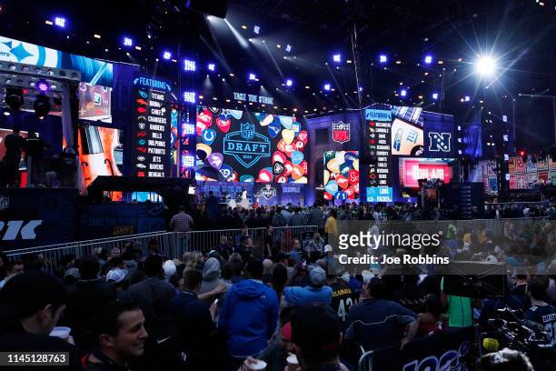 General view prior to the start of the first round of the NFL Draft on April 25, 2019 in Nashville, Tennessee.