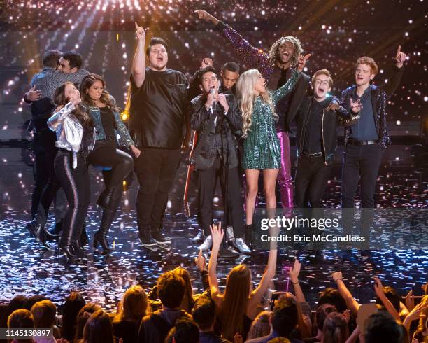 Following a cross-country search for the next singing sensation, "American Idol" rounds out its second season on Disney General Entertainment Content...