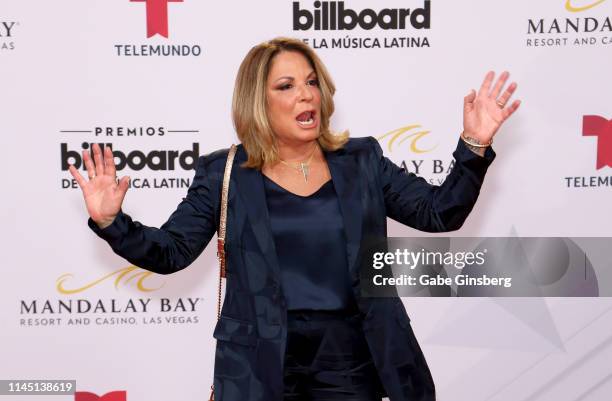 Lawyer Ana Maria Polo attends the 2019 Billboard Latin Music Awards at the Mandalay Bay Events Center on April 25, 2019 in Las Vegas, Nevada.