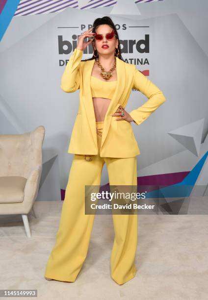 Rosalía attends the 2019 Billboard Latin Music Awards at the Mandalay Bay Events Center on April 25, 2019 in Las Vegas, Nevada.