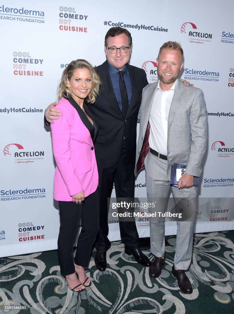 Candace Cameron-Bure, Bob Saget and Valeri Bure attend Bob Saget's