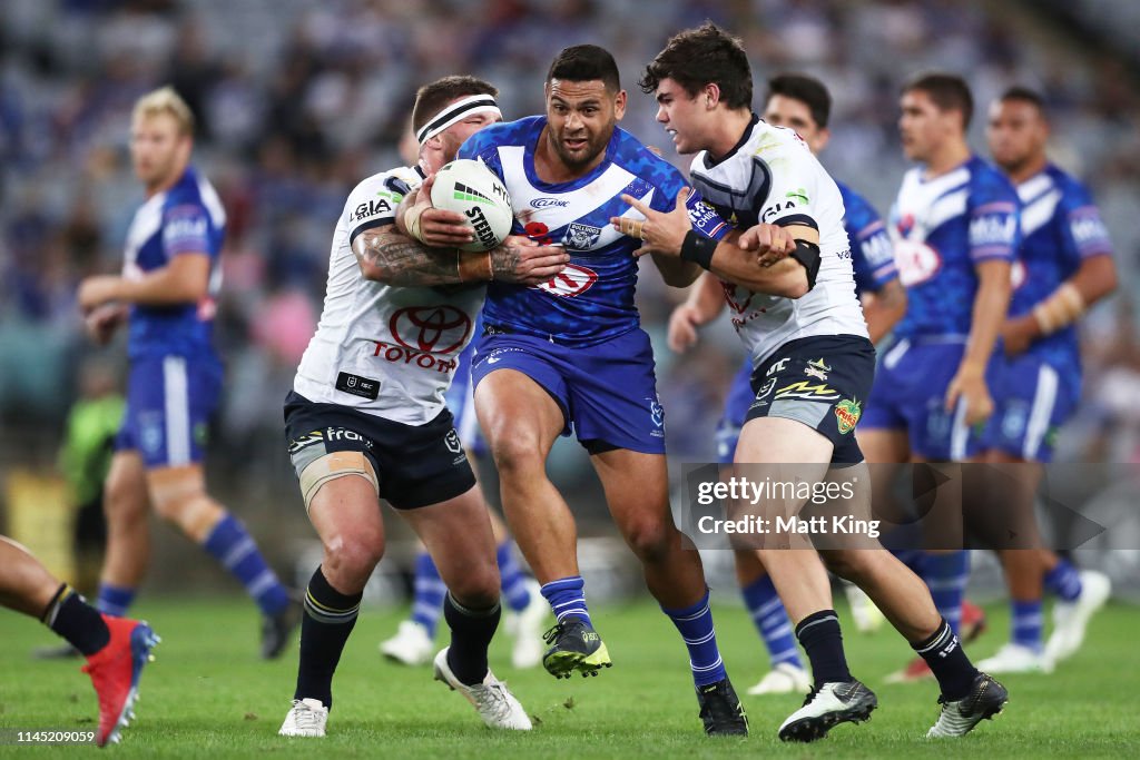 NRL Rd 7 - Bulldogs v Cowboys