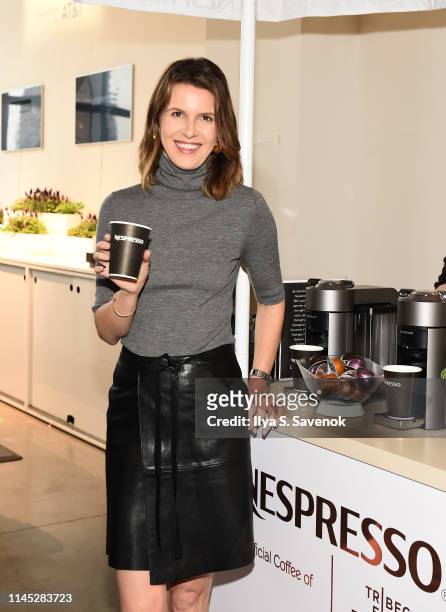 Candace Nelson poses during New York + Nespresso Present TV Dinners At Tribeca Film Festival on April 26, 2019 in New York City.