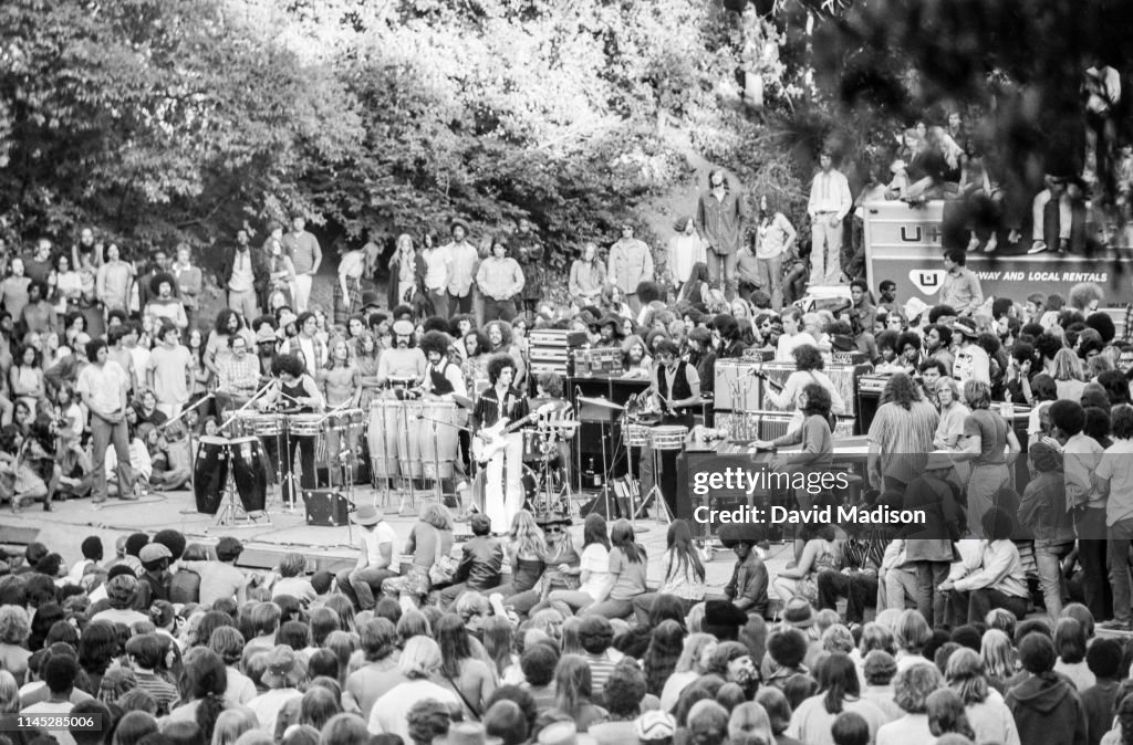 Santana with Neal Schon at Frost Amphitheater 1971