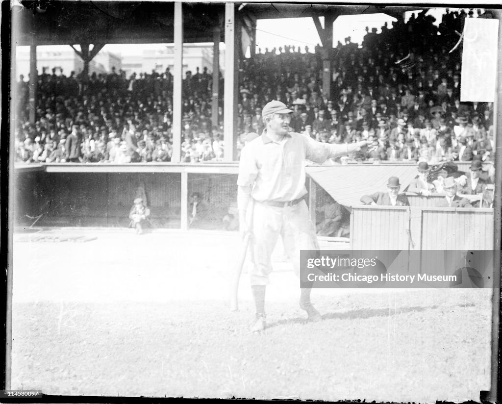 Honus Wagner At West Side Grounds