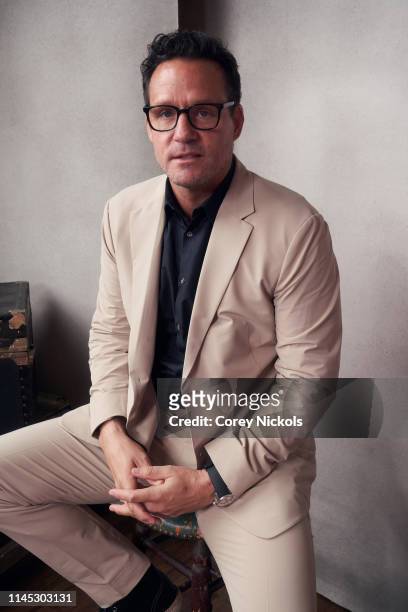 Josh Hopkins of the film 'Crown Vic' poses for a portrait during the 2019 Tribeca Film Festival at Spring Studio on April 26, 2019 in New York City.