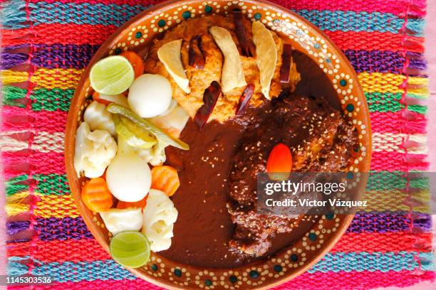 mexican food - mexican dish mole stock pictures, royalty-free photos & images