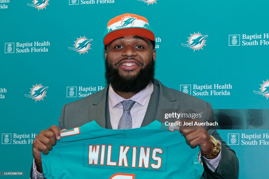 Miami Dolphins Introduce Christian Wilkins