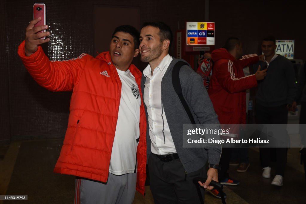 River Plate Arrives To Brazil