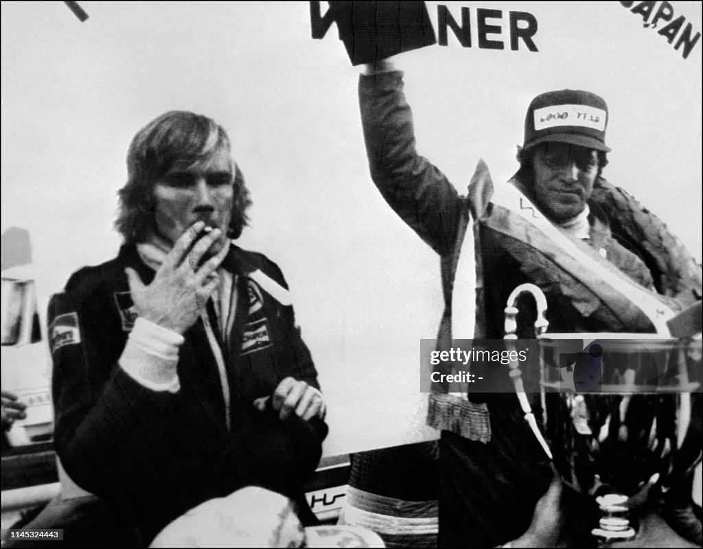 AUTO-F1-GRAND PRIX-JAPON-HUNT-ANDRETTI