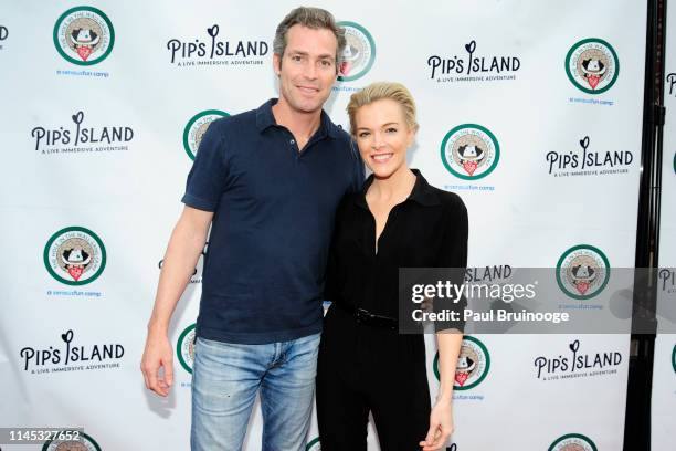 Douglas Brunt and Megyn Kelly attend "Pip's Island" Opening Night at Pip's Island on May 20, 2019 in New York City.