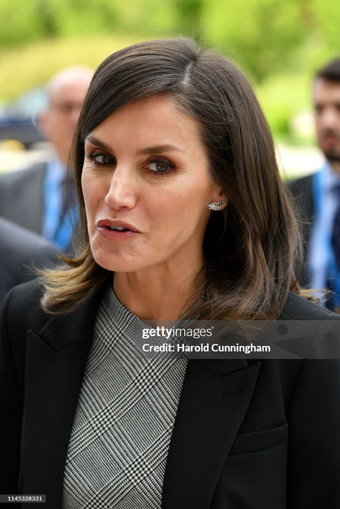 Queen Letizia Of Spain Attends World Health Assembly