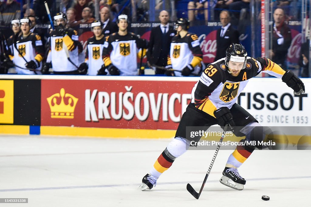 Finland v Germany: Group A - 2019 IIHF Ice Hockey World Championship Slovakia