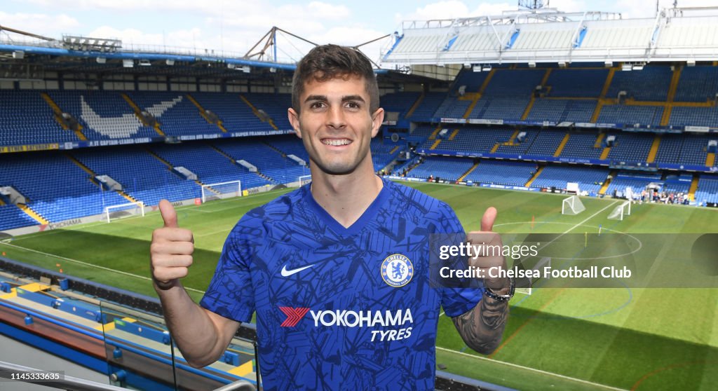 Chelsea Unveil New Signing Christian Pulisic