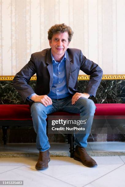 Actor Gabino Diego poses during the session of portraits in Madrid, Spain, on May 21, 2019