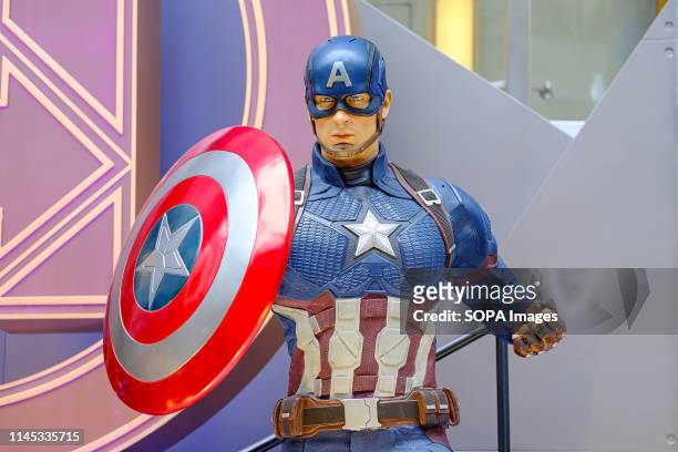 Captain America is a fictional character seen appearing in American comic books published by Marvel Comics. Avengers 4: Endgame" character model...