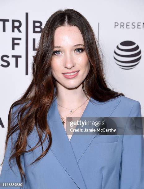 Sophie Lowe attends the "Blow The Man Down" screening at the 2019 Tribeca Film Festival at SVA Theater on April 26, 2019 in New York City.