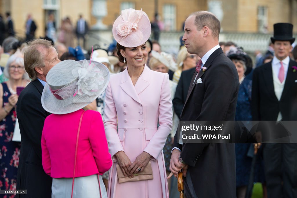 The Queen Hosts Garden Party At Buckingham Palace