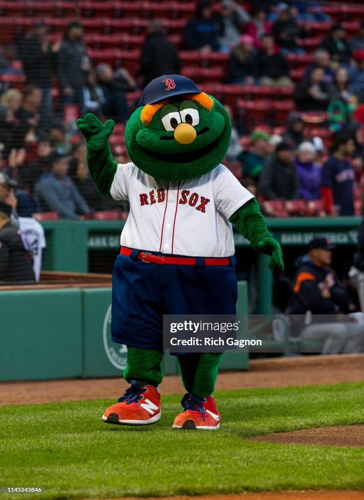 Wally the Green Monster, the official mascot of the Boston Red Sox, News  Photo - Getty Images