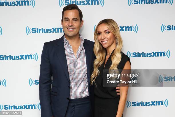 Bill Rancic and Giuliana Rancic visit the SiriusXM Studios on May 21, 2019 in New York City.