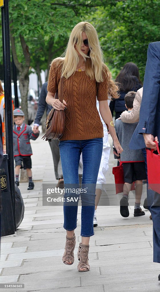 Celebrity Sightings In London - May 23, 2011