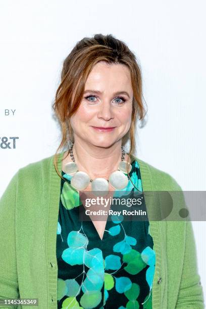 Emily Watson attends Tribeca TV: "Chernobyl" at the 2019 Tribeca Film Festival at Spring Studio on April 26, 2019 in New York City.