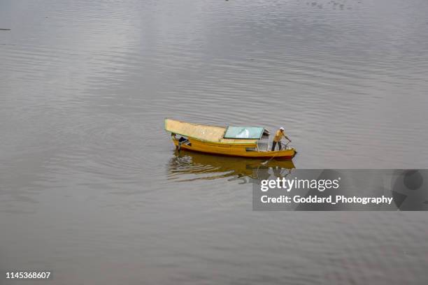 malaysia: sarawak river - kuching stock pictures, royalty-free photos & images