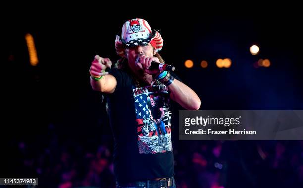 Bret Michaels performs onstage during the 2019 Stagecoach Festival at Empire Polo Field on April 26, 2019 in Indio, California.