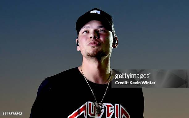 Kane Brown performs onstage the 2019 Stagecoach Festival at Empire Polo Field on April 26, 2019 in Indio, California.