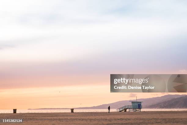 pastel beach at sunset - sandy taylor stock pictures, royalty-free photos & images