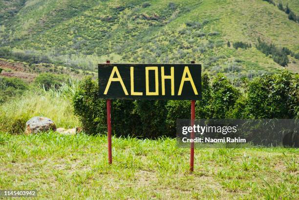 Pataloha Sign Hawaii Aloha Sign Photos and Premium High Res Pictures - Getty Images