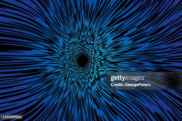 vector sunburst with rays of light - vortex stock illustrations