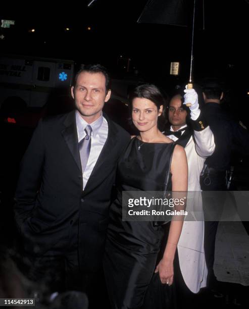 Christian Slater and Ryan Haddon during Grand Re-Opening Gala for Radio City Music Hall at Radio City Music Hall in New York City, New York, United...