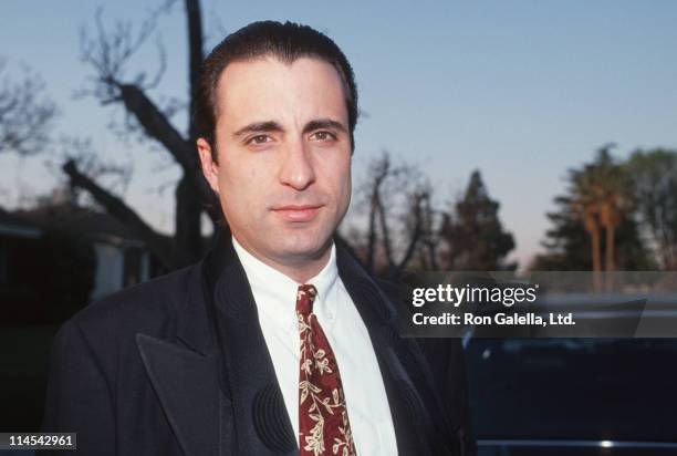 Andy Garcia during Andy Garcia sighting at his Beverly Hills home at Andy Garcia's Beverly Hills Home in Beverly Hills, California, United States.