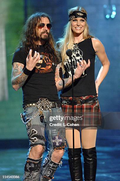 Rob Zombie and Sheri Moon Zombie present the Prince of Darkness award