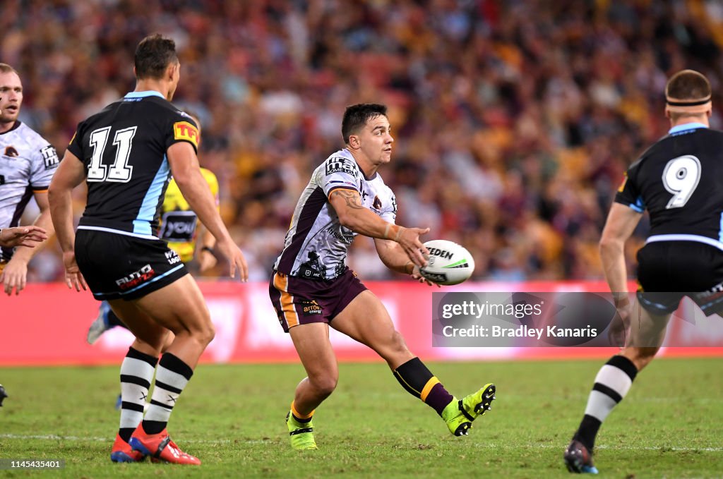 NRL Rd 7 - Broncos v Sharks