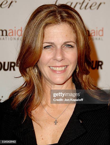 Rita Wilson during Glamour Reel Moments Short Film Series Presented by Cartier - Arrivals at Directors Guild of America in West Hollywood,...