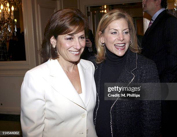 Nina Tassler. President of CBS Entertainment and Dawn Ostroff, President, Entertainment, The CW